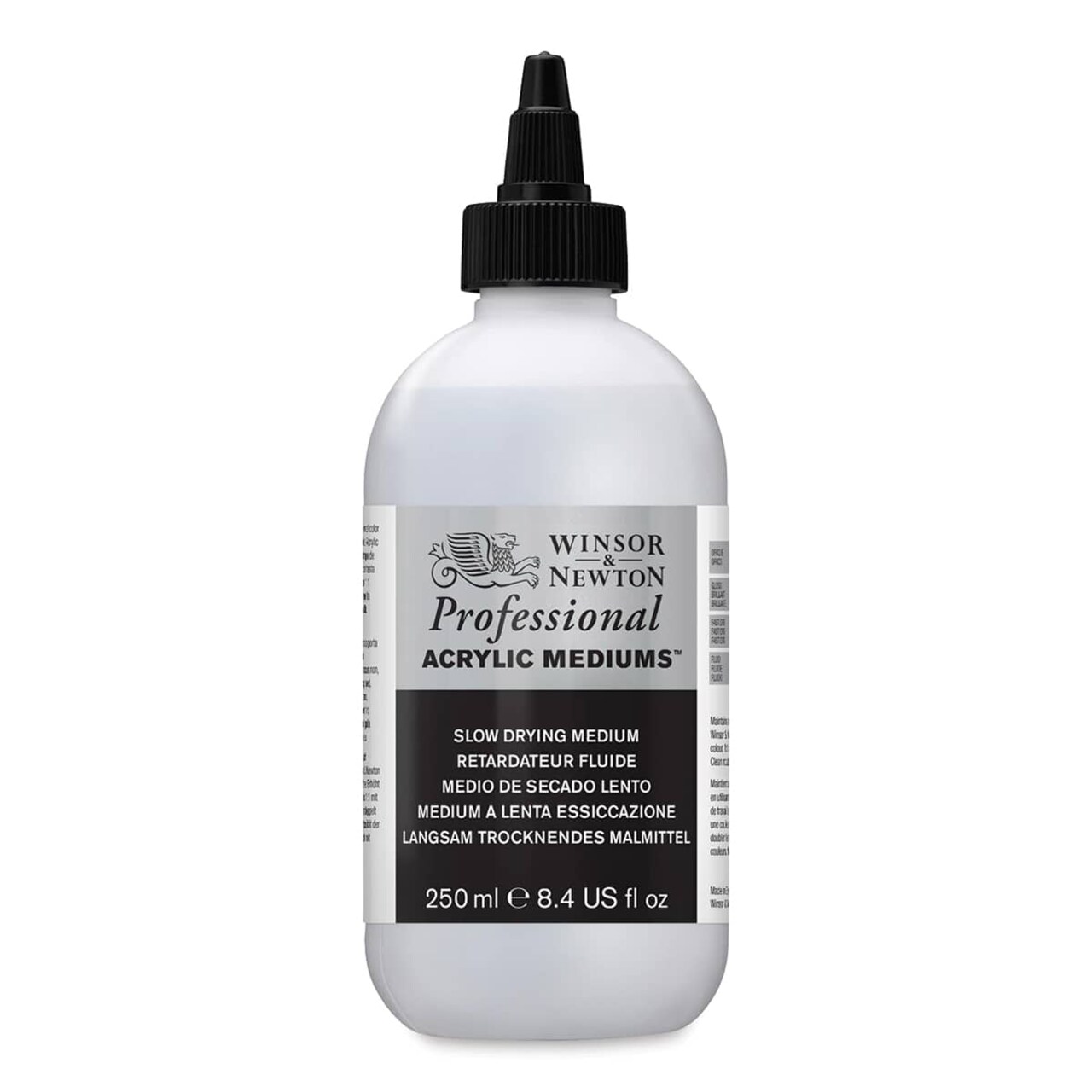 Winsor & Newton Artists' Acrylic Slow Drying Medium - 250 ml bottle